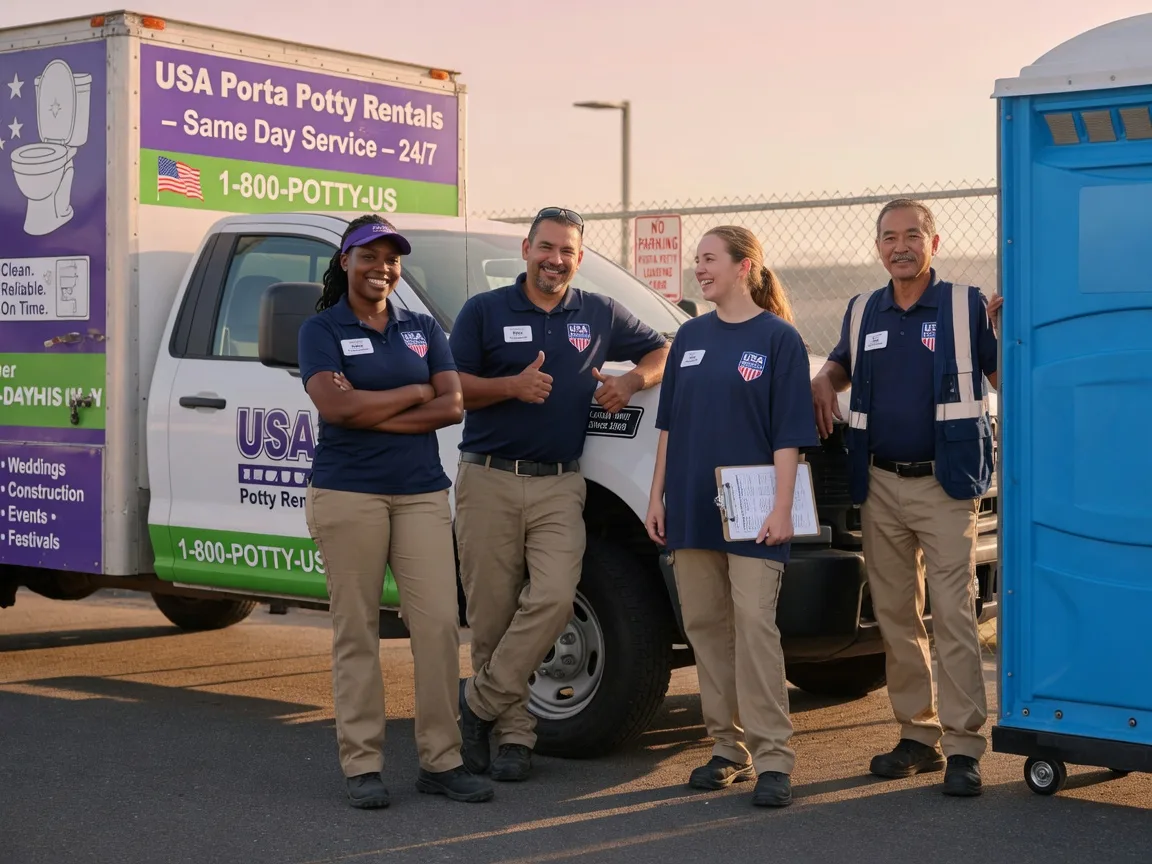 Porta Potty Rental company in Eureka, CA
